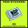 Load image into Gallery viewer, Nap Enthusiast - Hard Hat Decal