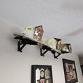 Load image into Gallery viewer, Fire Helmet (motorcycle helmet, cosplay helmet) Wall Mount Display (really it works with any helmet you can think of)