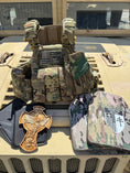 Load image into Gallery viewer, Archangel 2.0 FULL KIT Armor COMBO PACKAGE LIGHTWEIGHT LEVEL IV (2) 10x12 Front/Back Plates (2) 6x8 Side Plates, Archangel Placard (Level IIIA)