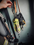 Load image into Gallery viewer, Locking Carabiner Glove Clip - Door Chock - black