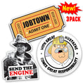Load image into Gallery viewer, Ultra Firefighter 3 Pack Bundle Decal Sticker