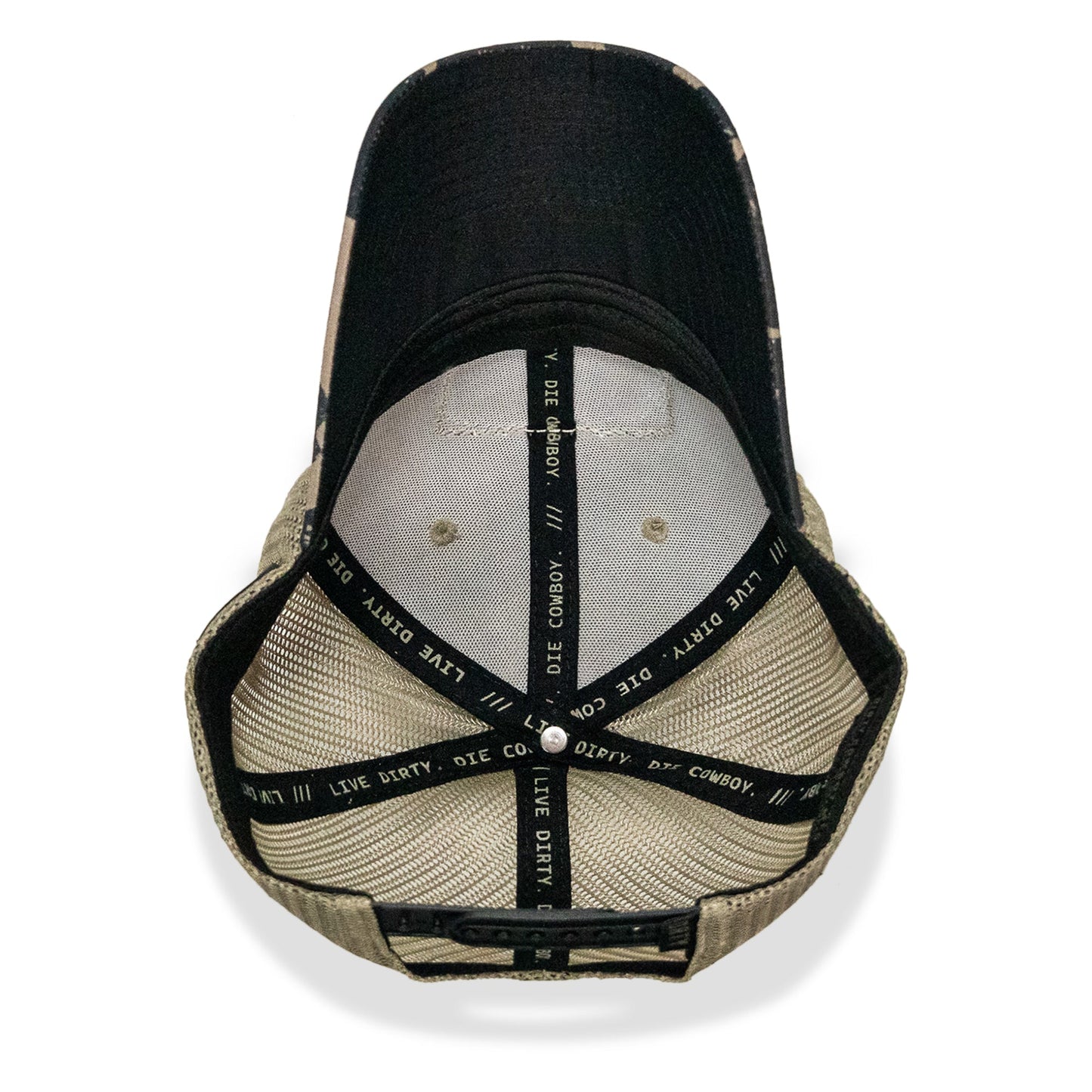 American Dirty Cowboy Patch Original Ripstop Classic Snapback Hat