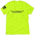 Load image into Gallery viewer, Allegedly - Safety Yellow T-Shirt
