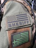 Load image into Gallery viewer, 2x3.5” Sheriff Patch IR or Reflective