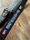 Load image into Gallery viewer, “SEMI PRO” CUSTOM LEATHER RADIO STRAP