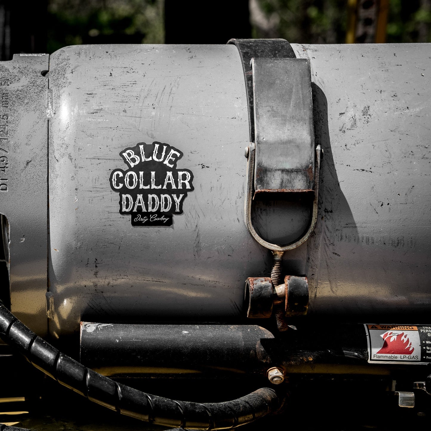 Blue Collar Daddy Decal