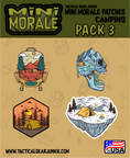 Load image into Gallery viewer, Mini Morale - Wilderness Explorer- Camping Patch Pack 3