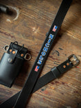Load image into Gallery viewer, “SEMI PRO” CUSTOM LEATHER RADIO STRAP