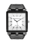 Load image into Gallery viewer, CF Leather (White/Black) Watch