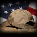 Load image into Gallery viewer, Coyote Brown Ripstop Full Fabric American Flag Range Hat