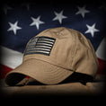 Load image into Gallery viewer, Coyote Brown Ripstop Full Fabric American Flag Range Hat