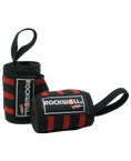 Load image into Gallery viewer, Rockwell Fit™ Wrist Wraps - 18 inch (Black/Red)