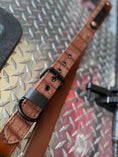 Load image into Gallery viewer, The Dust Gator | Genuine American Alligator Leather Radio Strap