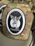 Load image into Gallery viewer, St Michael Archangel Plates Pair of 10x12 Level IV Ceramic PE Plates Ballistic FRONT AND BACK (SIZE SMALL to LARGE) Curved with Shooters Cut