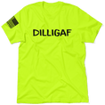 Load image into Gallery viewer, DILLIGAF - Safety Yellow T-Shirt