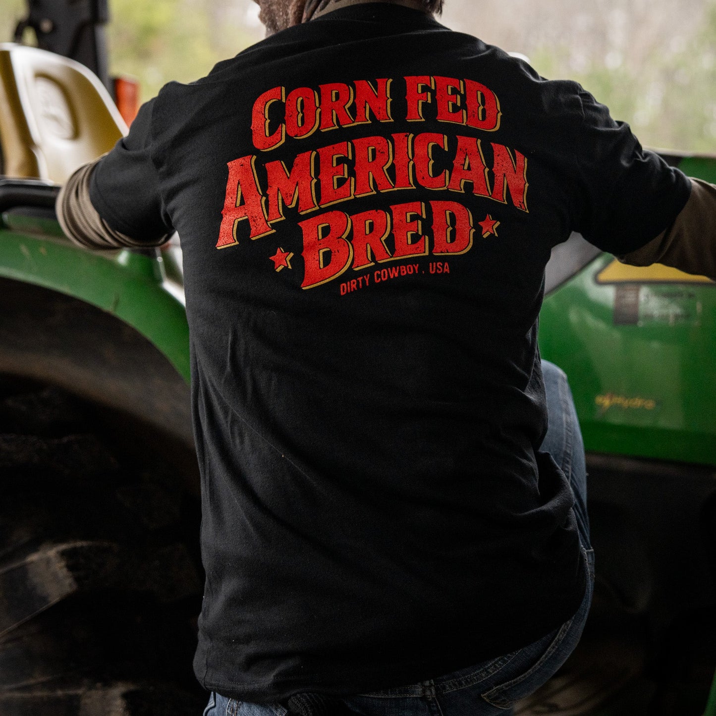 Corn Fed. American Bred Men's T-Shirt