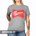 Load image into Gallery viewer, Women's 'Merica Patriotic Boyfriend Fit T-Shirt
