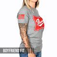 Load image into Gallery viewer, Women's 'Merica Patriotic Boyfriend Fit T-Shirt