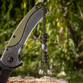 Load image into Gallery viewer, M-Tac Knife Lanyard Zeus Stainless Steel
