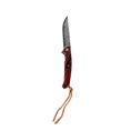 Load image into Gallery viewer, Damascus Steel EDC Folder Wood Handle Smooth Action 3.875" Blade
