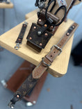 Load image into Gallery viewer, Designer Monogram x Tooled Radio strap set