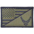 Load image into Gallery viewer, U.S. Air Force Emblem USA Flag - 2.25x3.5 Patch
