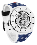 Load image into Gallery viewer, Coliseum Fit™ Forum - Patriot Edition (White/Black) Watch