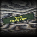 Load image into Gallery viewer, Claymore Front Toward Enemy 1x5 Velcro Patch - OD Green
