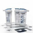 Load image into Gallery viewer, We The People Frosted White Shaker Bottle