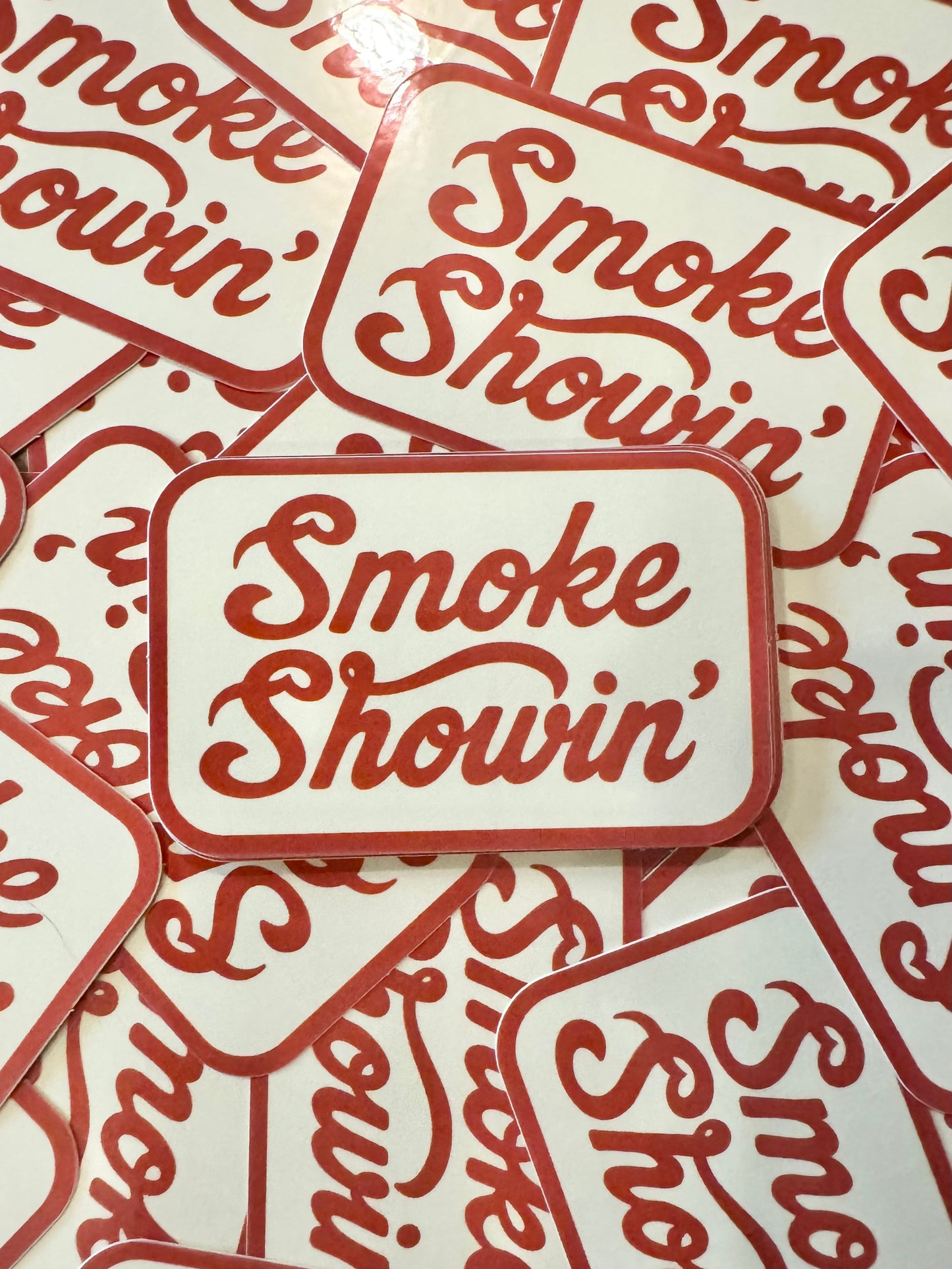 Smoke Showin Patch Sticker