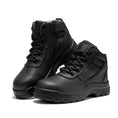 Load image into Gallery viewer, ROCKROOSTER Avalon Black 6 Inch Zip-sided Composite toe Leather Work Boots CP213BK