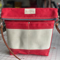 Load image into Gallery viewer, Red Crossbody Burn Bag
