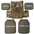 Load image into Gallery viewer, Redemption Tactical Crusader 2.0® l St. Michael FULL ARMOR KIT COMBO PACKAGE with Crusader 2.0 +IFAK Medical Kit + LEVEL IV (2) 10x12 Front/Back Plates (2) 6x6 Side Plates (Level IV Ceramic)