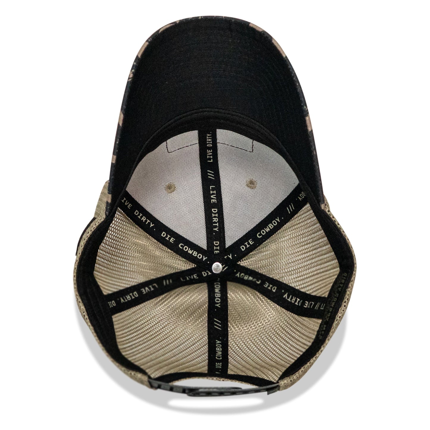 Live Dirty Patch Original Ripstop Classic Snapback Hat