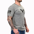 Load image into Gallery viewer, Men's Live Free Patriotic T-Shirt