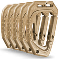 Load image into Gallery viewer, M-Tac Plastic Tactical Carabiners (Set of 5)