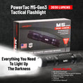 Load image into Gallery viewer, M5 Gen3 Power User Pack - EDC Flashlight with 2 Batteries for Maximum Runtime