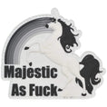 Load image into Gallery viewer, Majestic AF - 3.5 inch PVC Patch - Multiple Colors