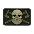 Load image into Gallery viewer, M-Tac Bearded Skull with Axes 3D PVC