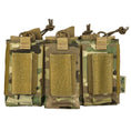 Load image into Gallery viewer, MUCTAC Kangaroo Triple Mag Pouch – 1000D Nylon, Holds 3 - 5.56 & 3 - 9mm Mags – MC