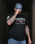 Load image into Gallery viewer, Men's 250 Years of Freedom Patriotic T-Shirt