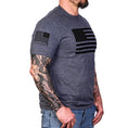 Load image into Gallery viewer, Men's Classic American Flag Patriotic T-Shirt