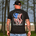 Load image into Gallery viewer, Men's Dangerous Freedom Over Peaceful Slavery Patriotic T-Shirt