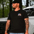 Load image into Gallery viewer, Men's Dangerous Freedom Over Peaceful Slavery Patriotic T-Shirt