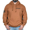 Load image into Gallery viewer, Men's Heavyweight Oversized American Flag Patriotic Hoodie