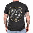 Load image into Gallery viewer, Men's We Are Not Descended from Fearful Men Patriotic T-Shirt - Heather Black