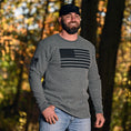 Load image into Gallery viewer, Men's American Flag Long Sleeve Patriotic Thermal