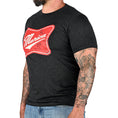 Load image into Gallery viewer, Men's 'Merica Patriotic T-Shirt - Heather Charcoal