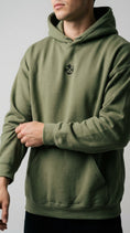 Load image into Gallery viewer, Embroidered Skull Logo Pullover Hoodie