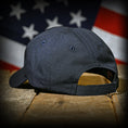 Load image into Gallery viewer, Navy Ripstop Full Fabric American Flag Range Hat